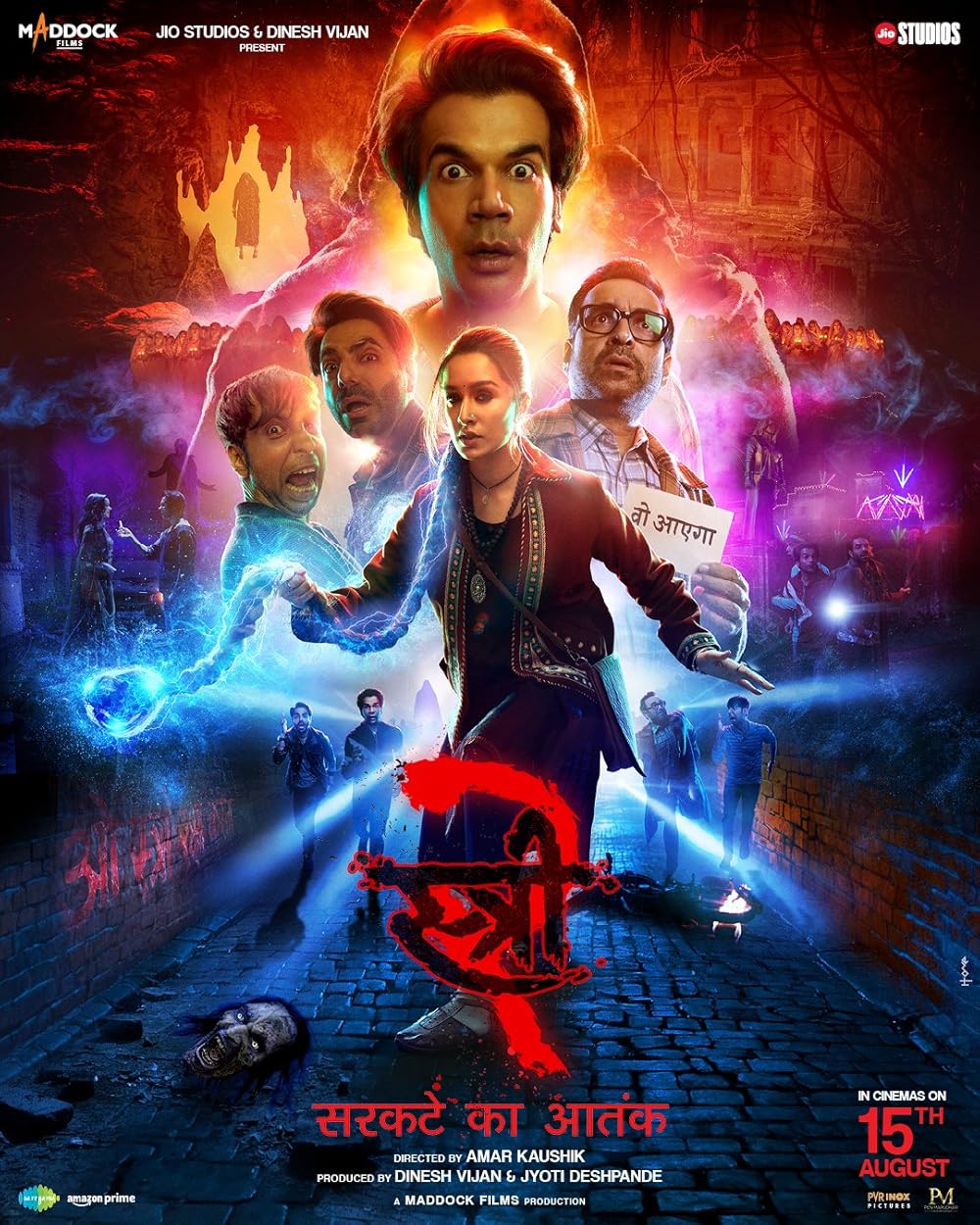 Stree 2 (2024) 720p HDRip Full Hindi Movie Jio ESubs [1GB]7starhd.com