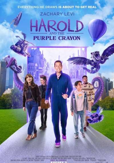 Harold and the Purple Crayon (2024) BRRip Dual Audio Hollywood movie 2024